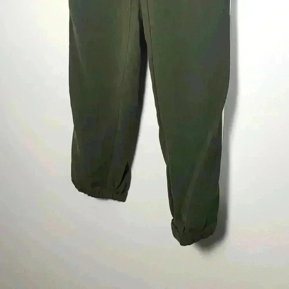 MICHAEL KORS Women's Jogger Style Green And White Stripe Size Small - Picture 9 of 9